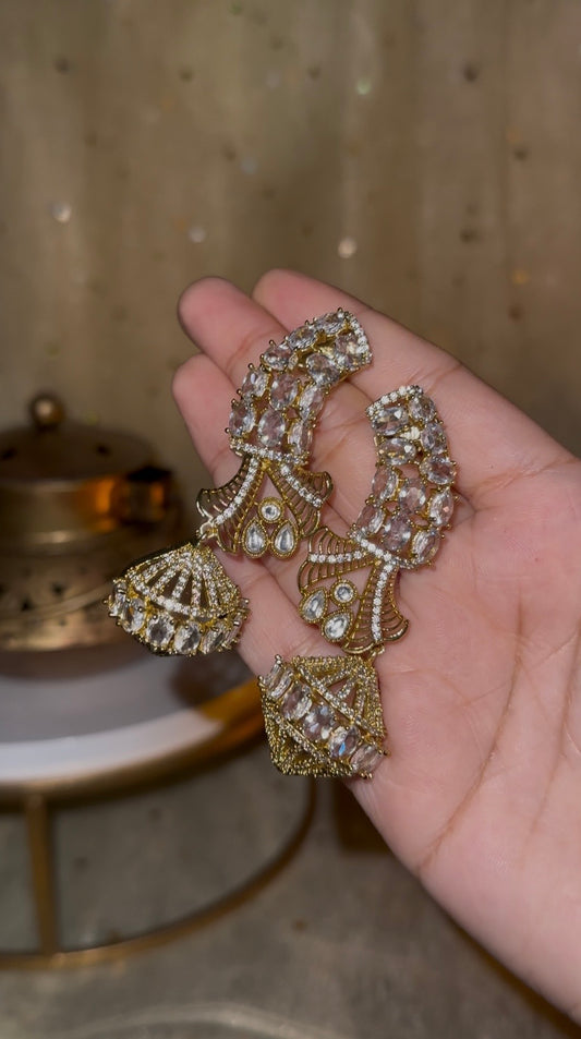 Nisha AD Statement Earrings