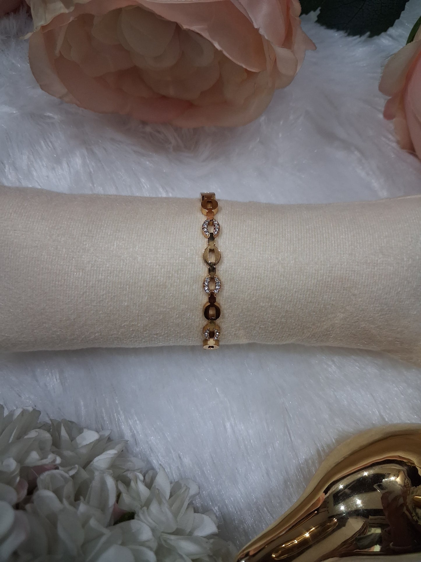 Small Chain AD Anti Tarnish Baby Bracelet
