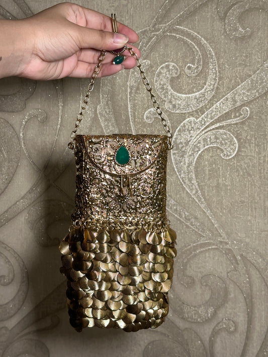 Golden Shell Traditional Bag