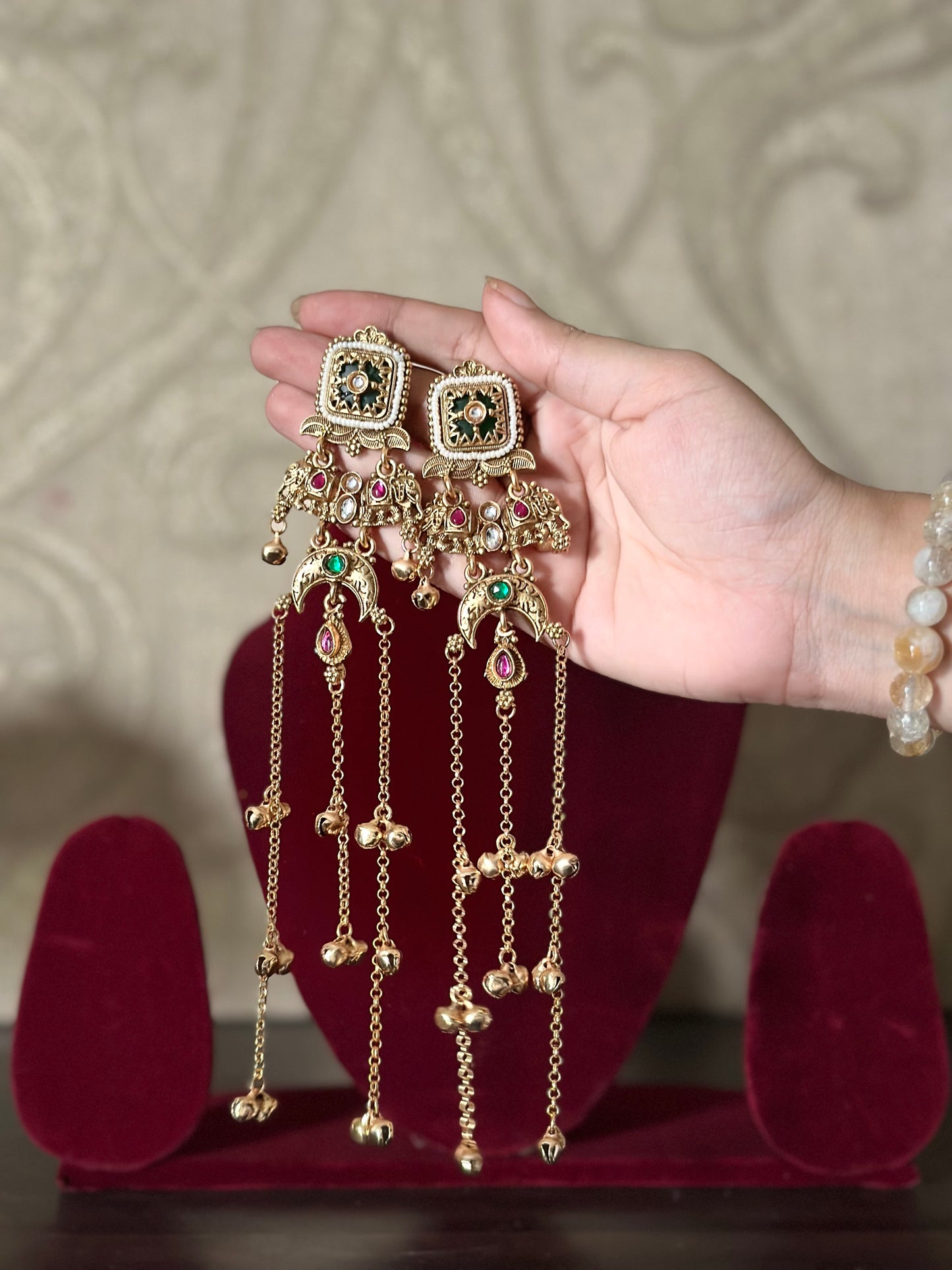 Pihu heritage earrings