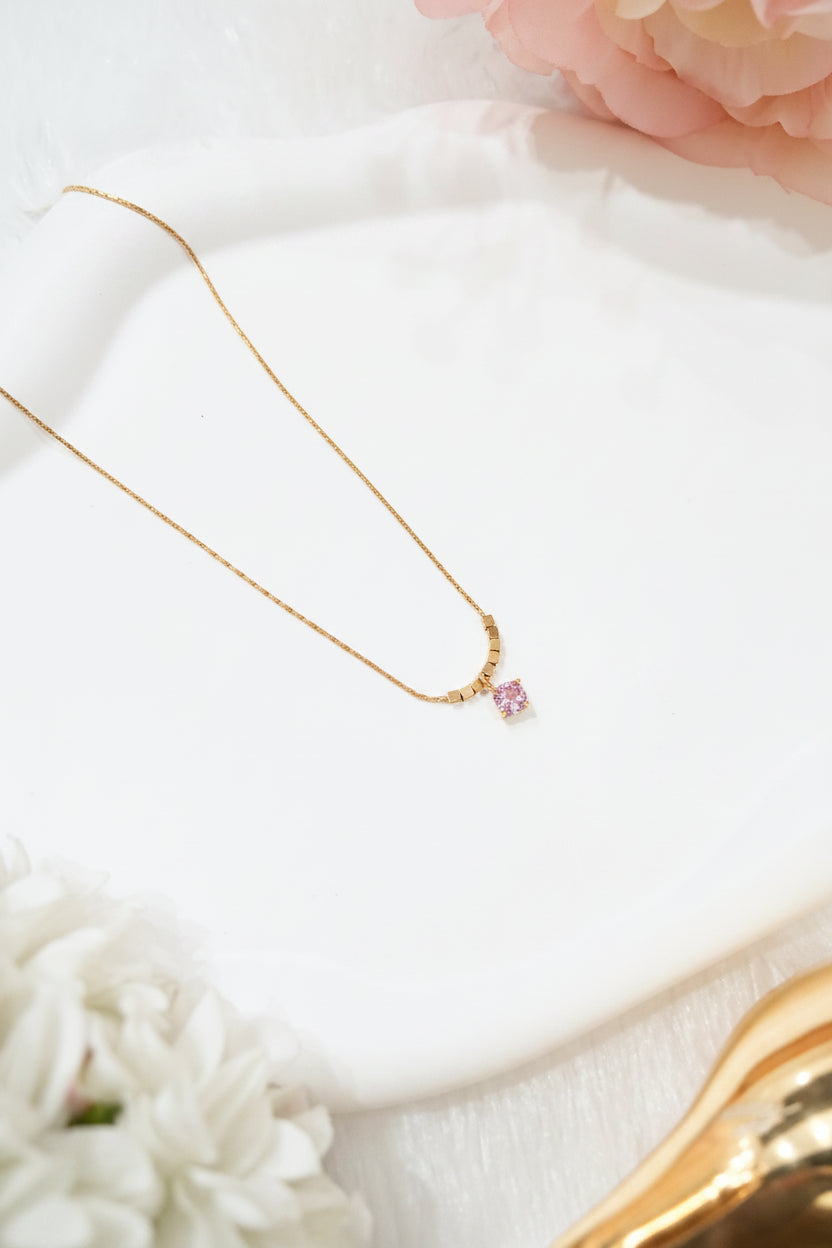 Pink Solitaire chain