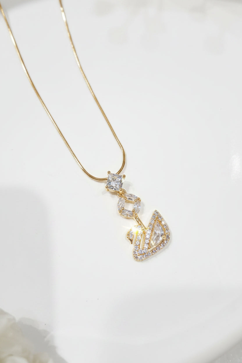 Swan Crystal Pendant