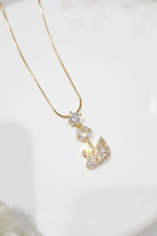 Swan Crystal Pendant