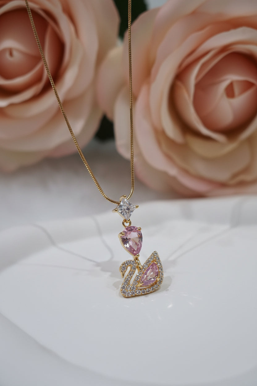 Swan Crystal Pendant