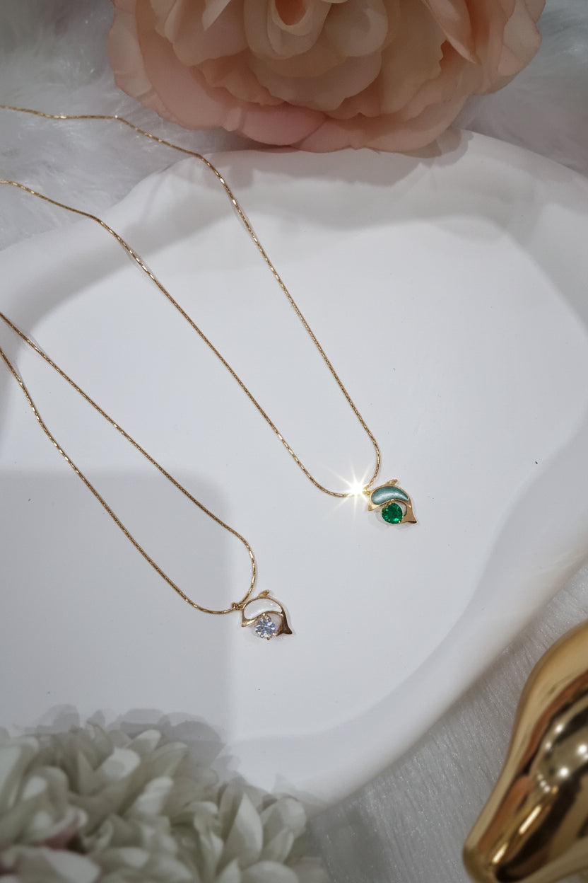 Dolphin charm Anti Tarnish Pendant