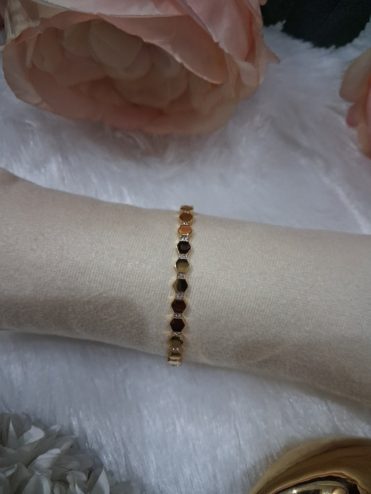 Mini Mosaic Anti Tarnish Baby Bracelet