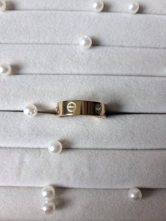 Cartier AntiTarnish Unisex Band Ring