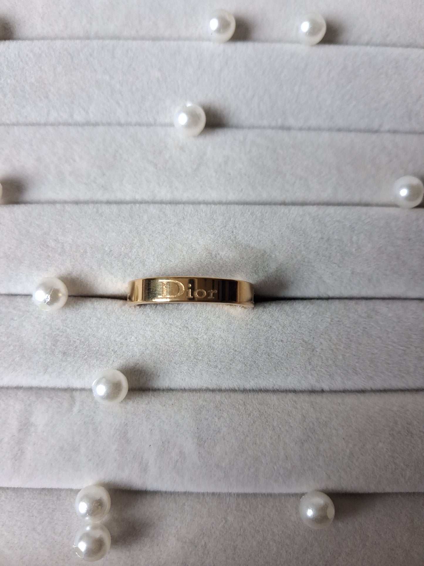 Dior Unisex Band Ring