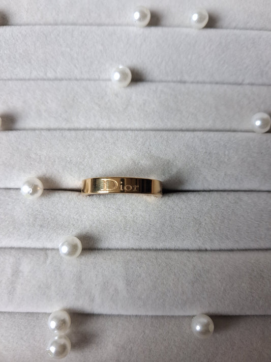 Dior Unisex Band Ring