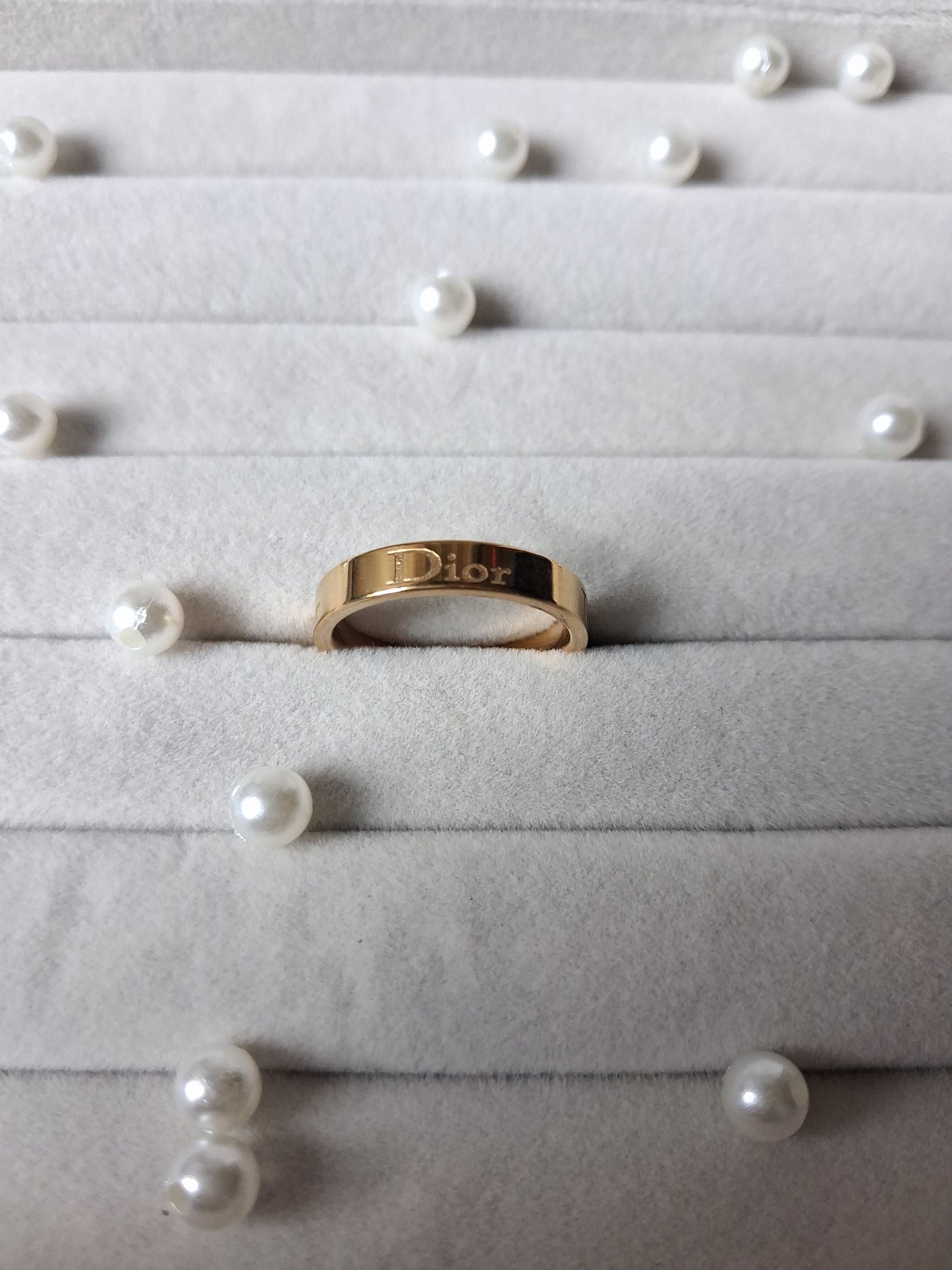 Dior Unisex Band Ring