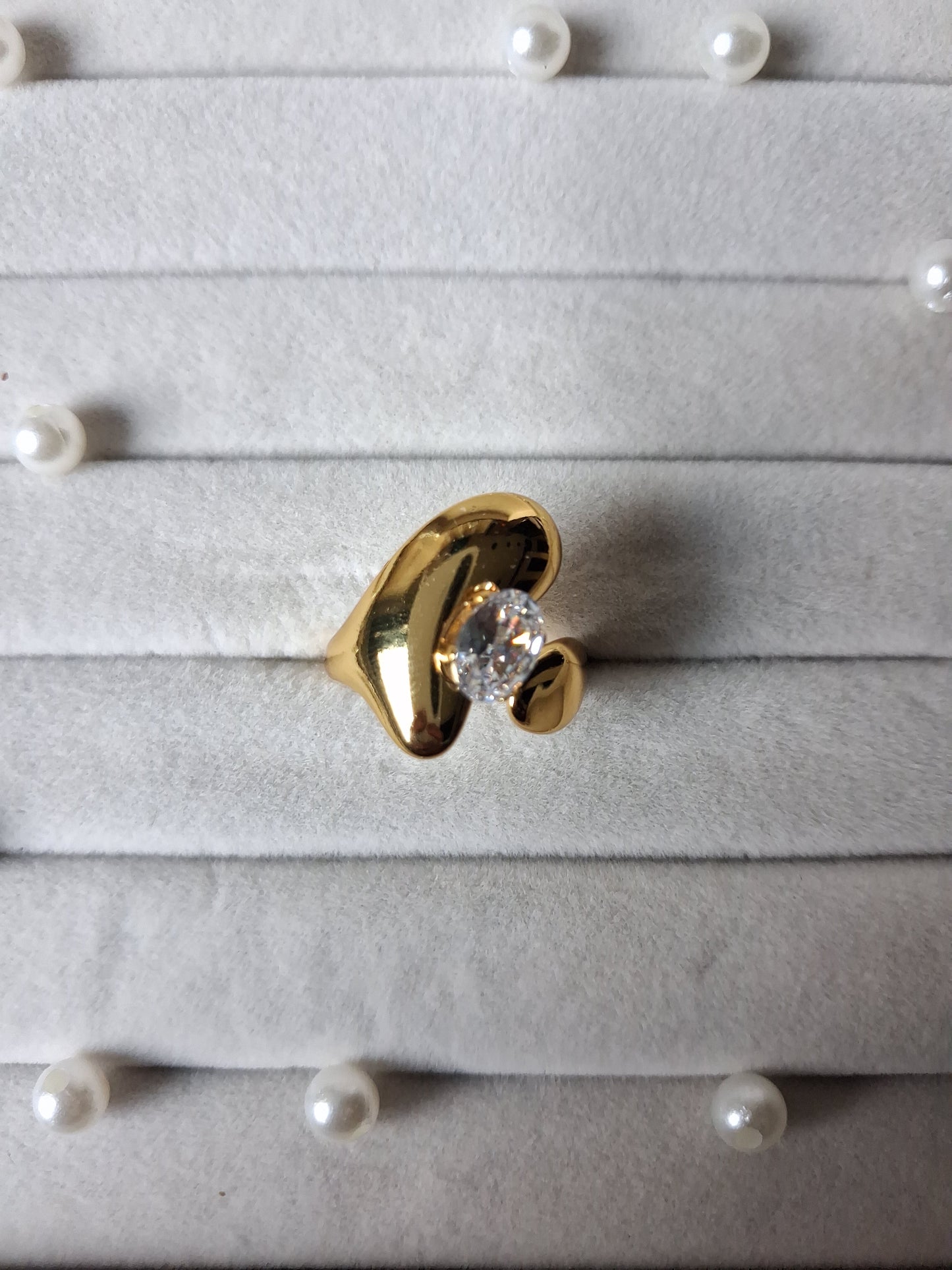 Ella AD Adjustable AntiTarnish Ring