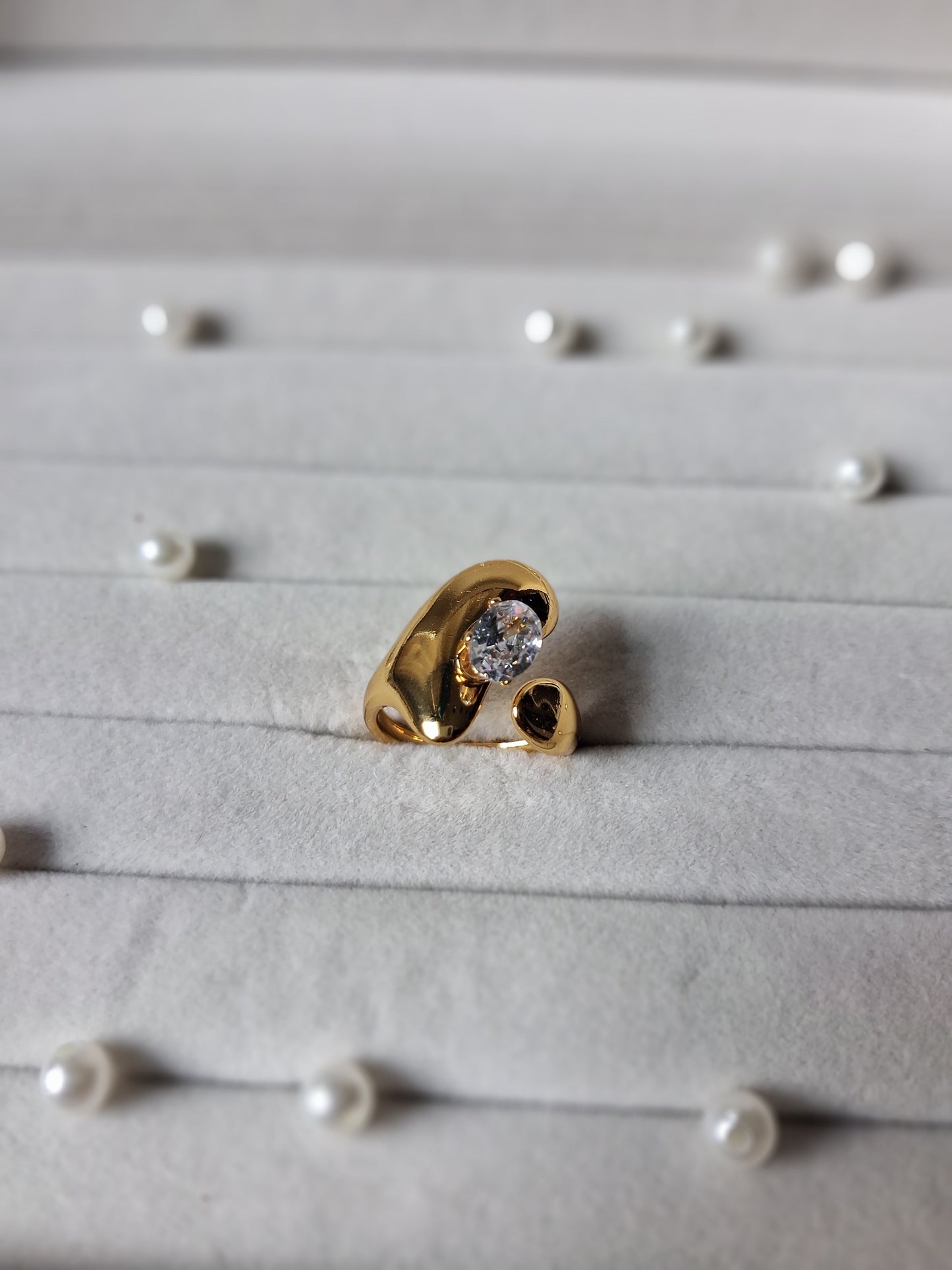 Ella AD Adjustable AntiTarnish Ring
