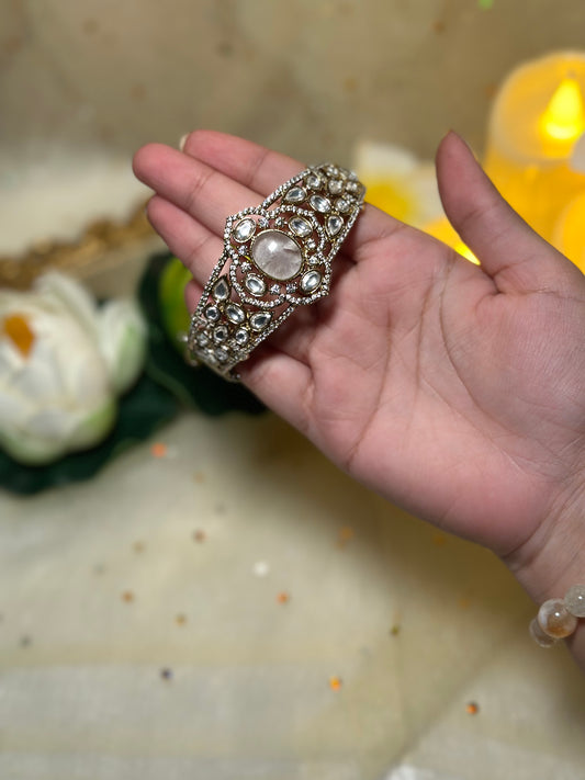 Rajwada doublet Moissanite bracelet