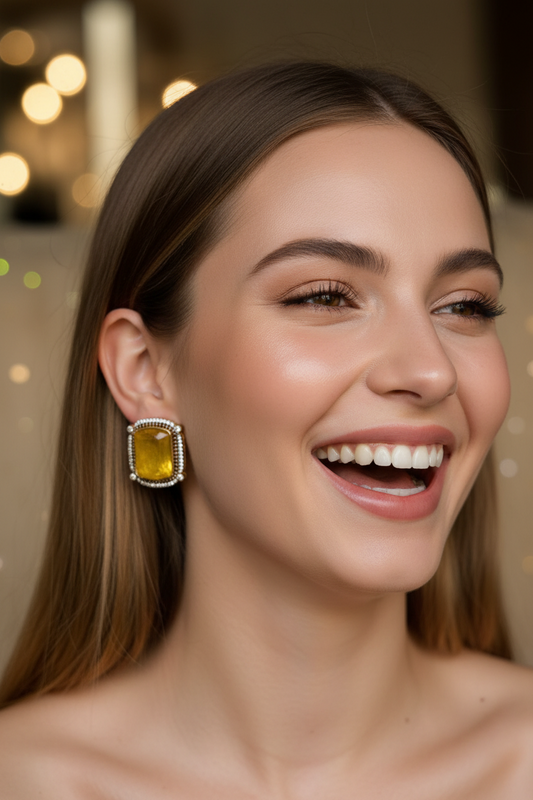 Natural Doublet Pastel Studs