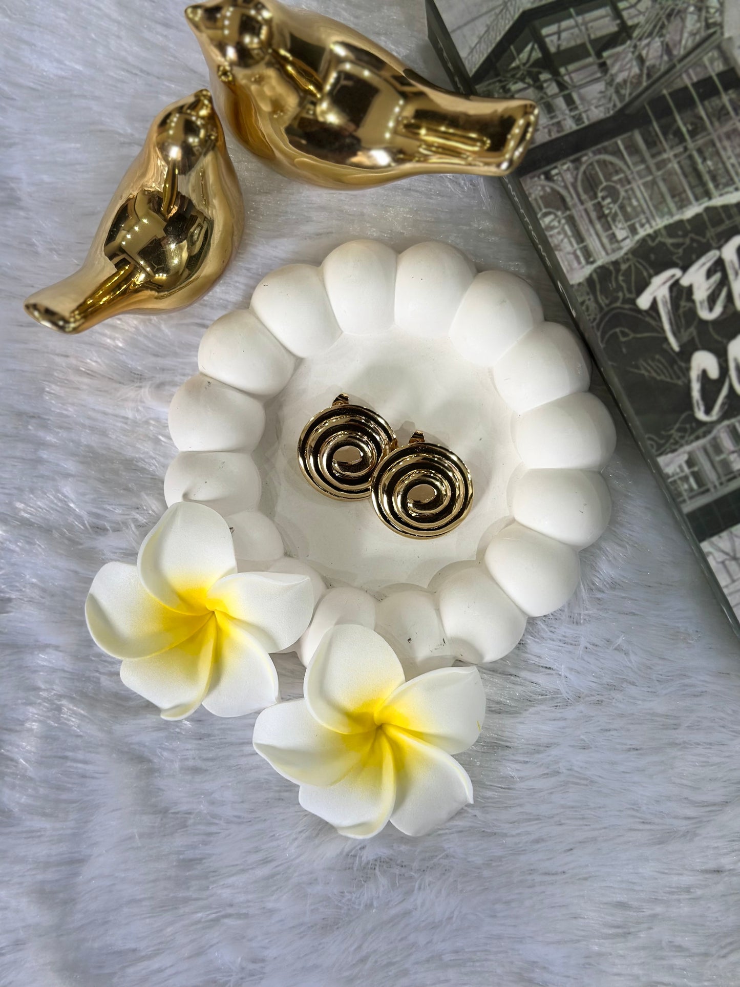 Jalebi earrings