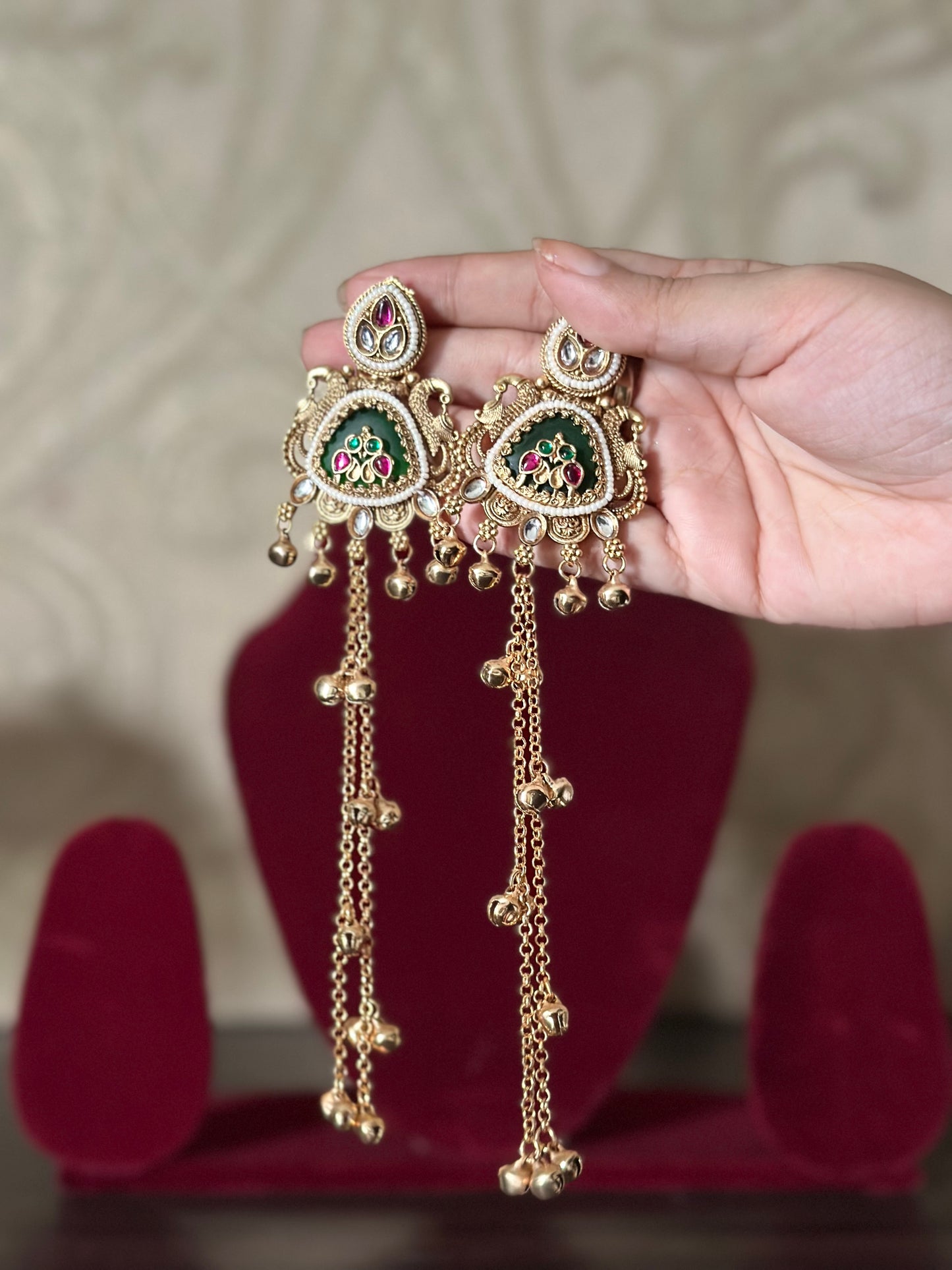 Naina heritage earrings