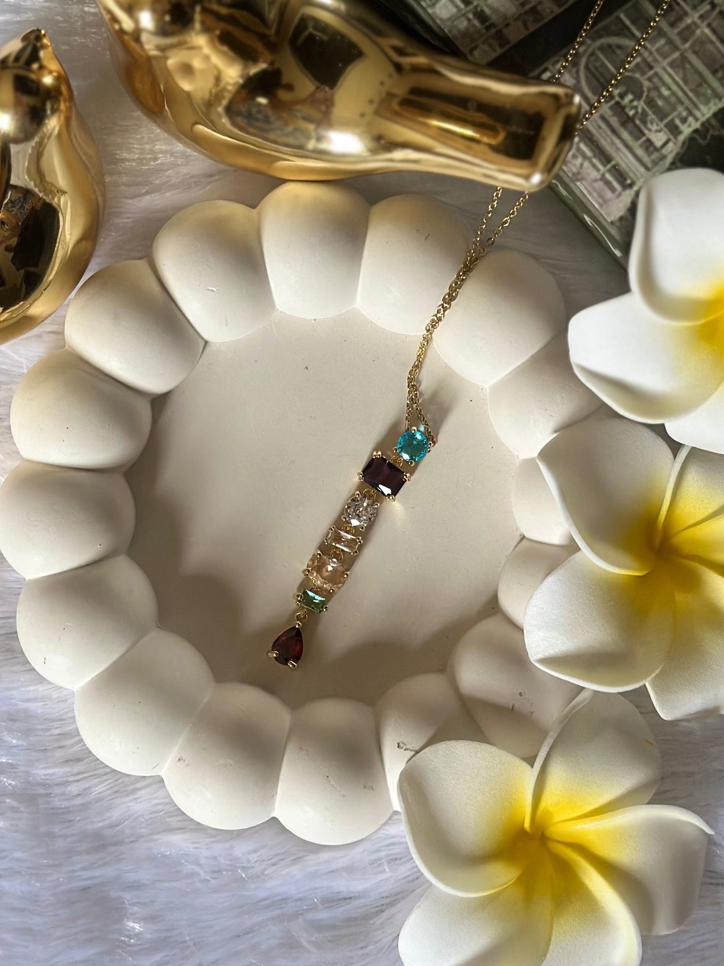 Multicolor Crystal pendant