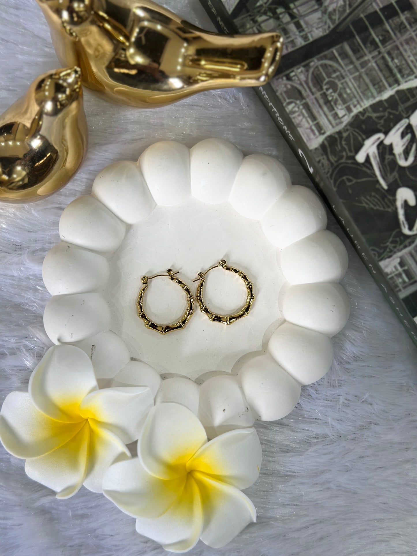Big bamboo hoops