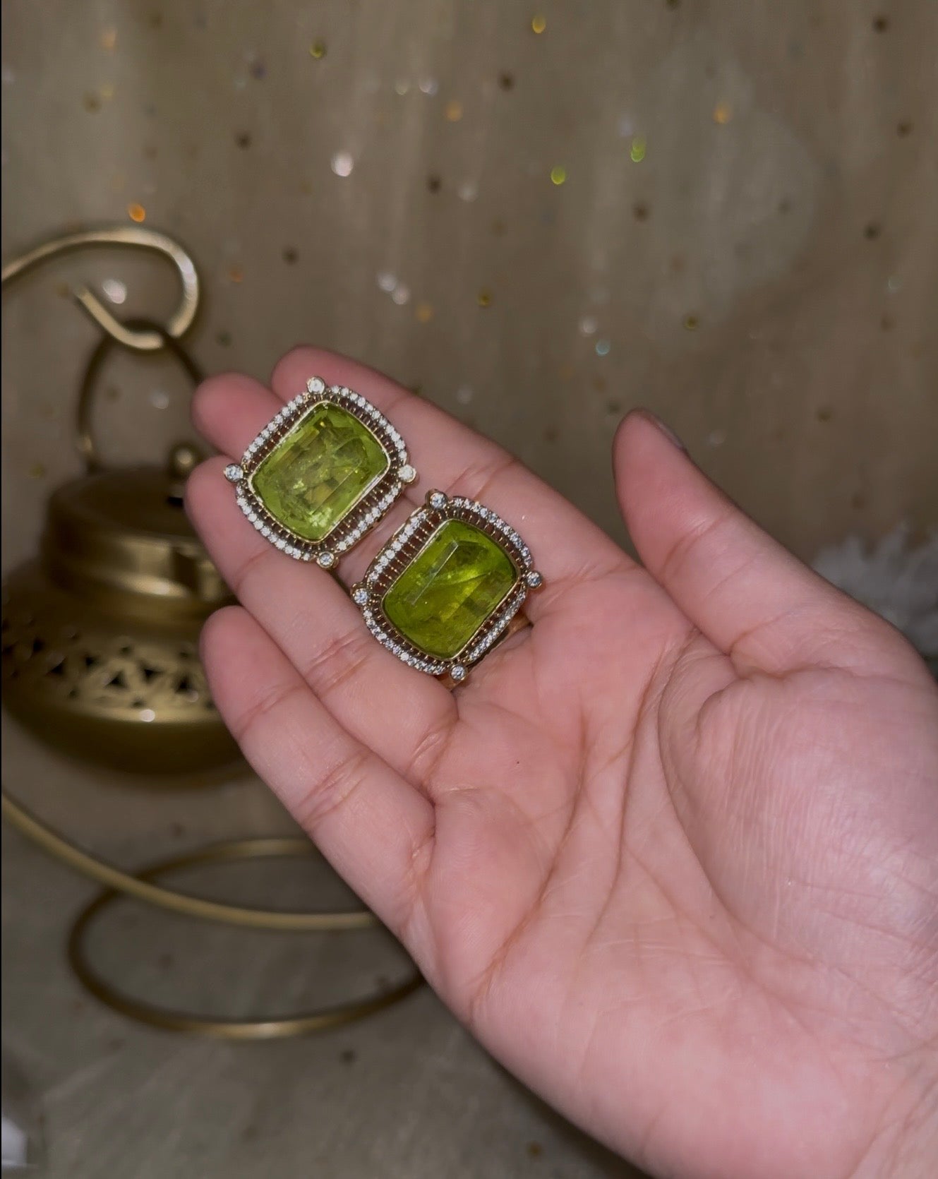 Natural Doublet Pastel Studs