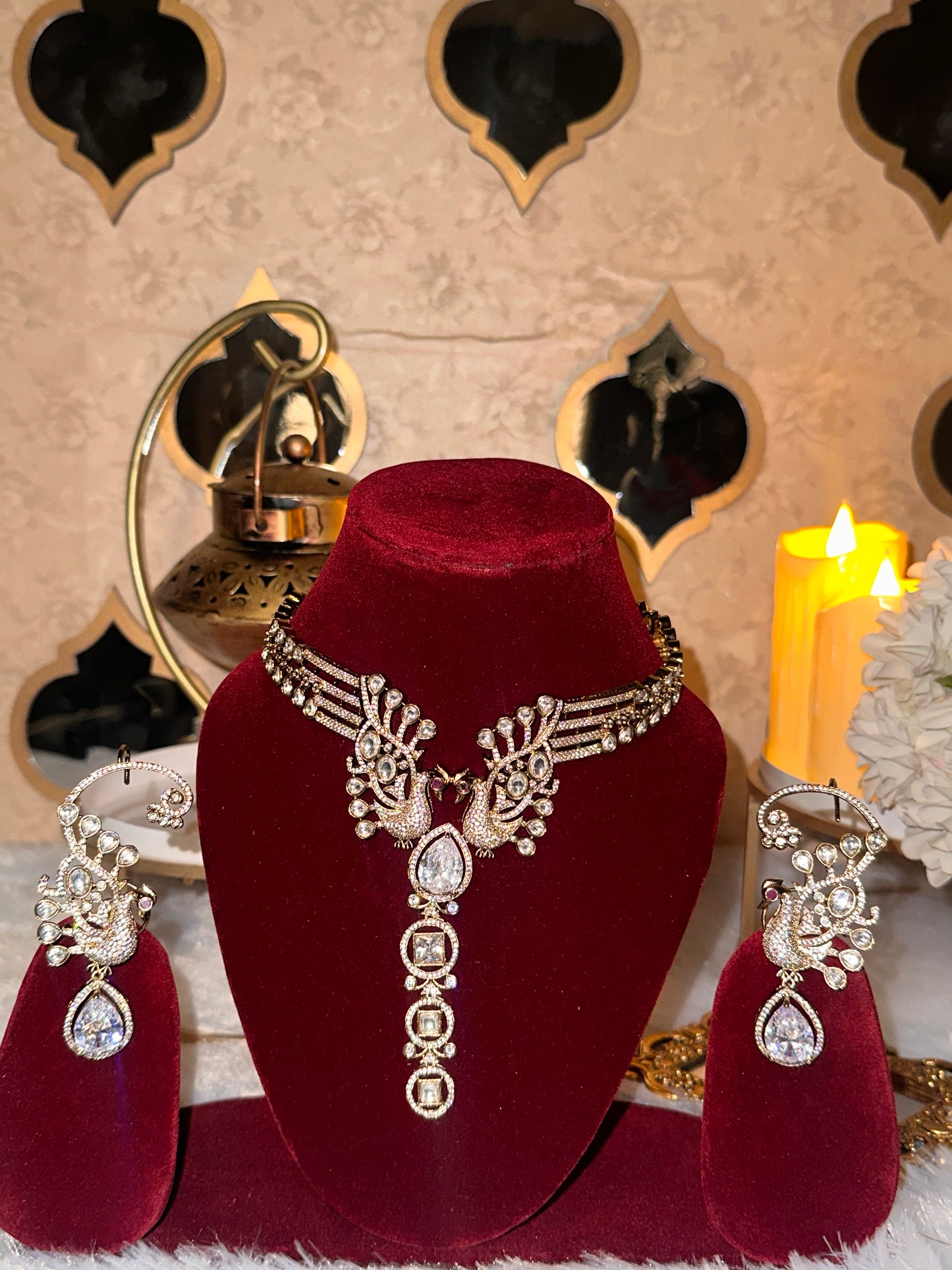 Mayur Knot AD Choker Set