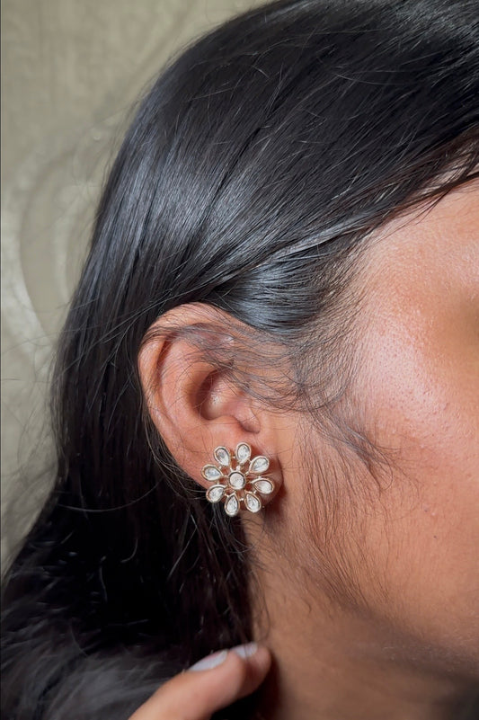 Nina Everyday Moissanite Stud Earrings