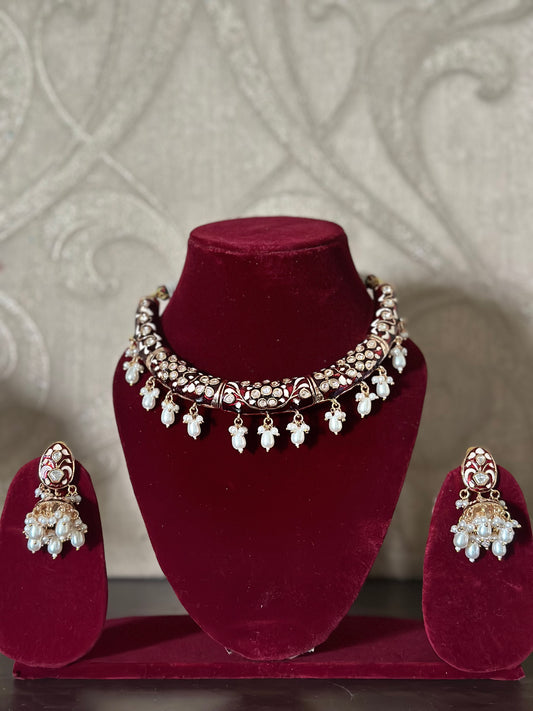 Meena Hasli Necklace Set