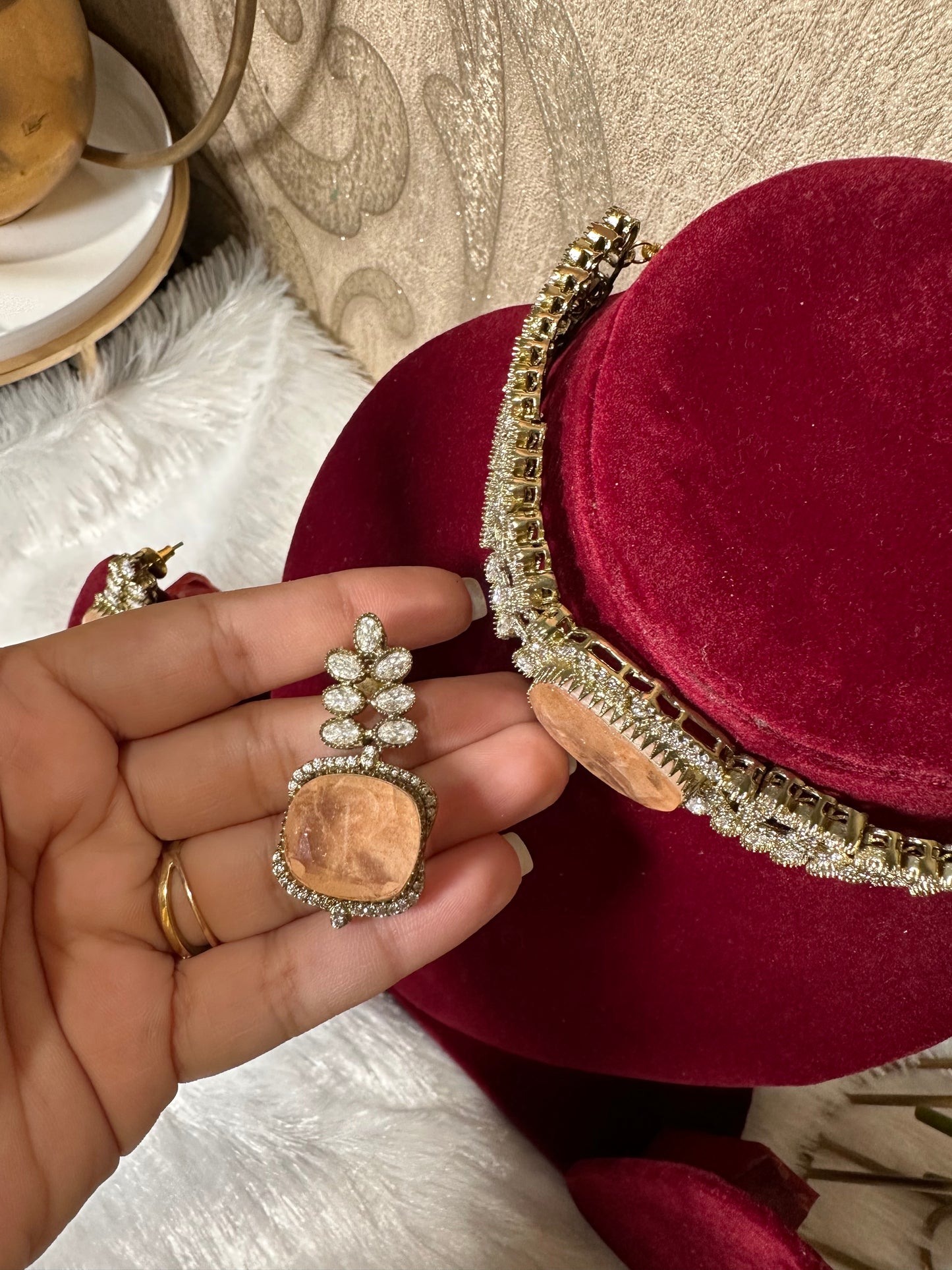 Nayan Doublet Choker Set