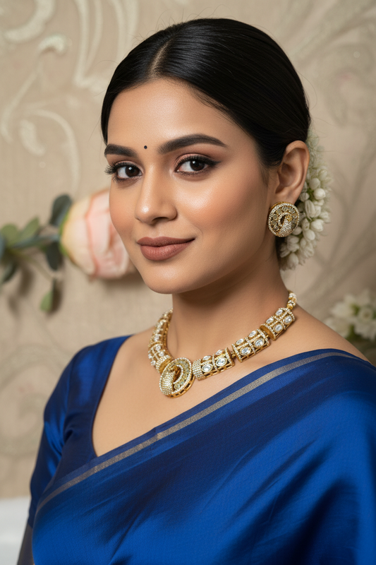 Kalpna Kundan Hasli Necklace