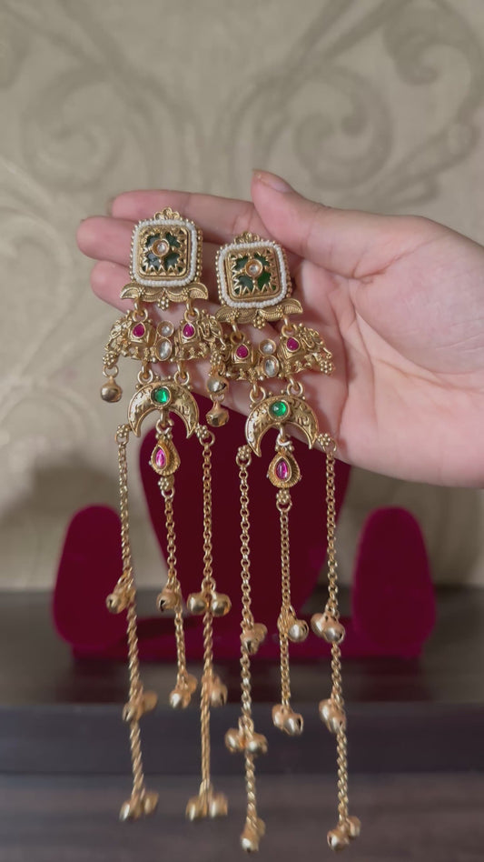 Pihu heritage earrings