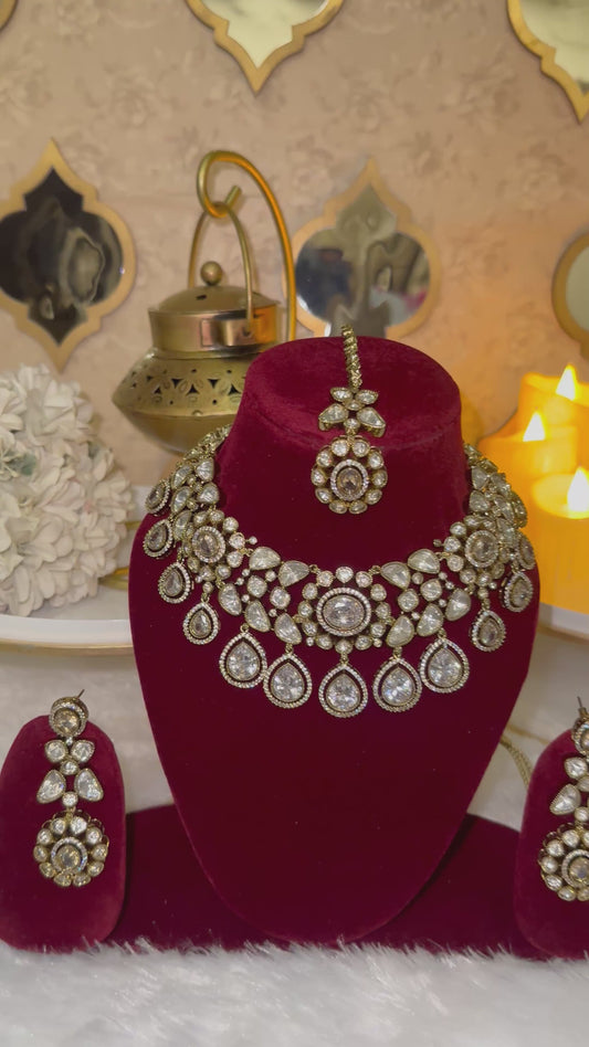 Polki Sunheri Necklace